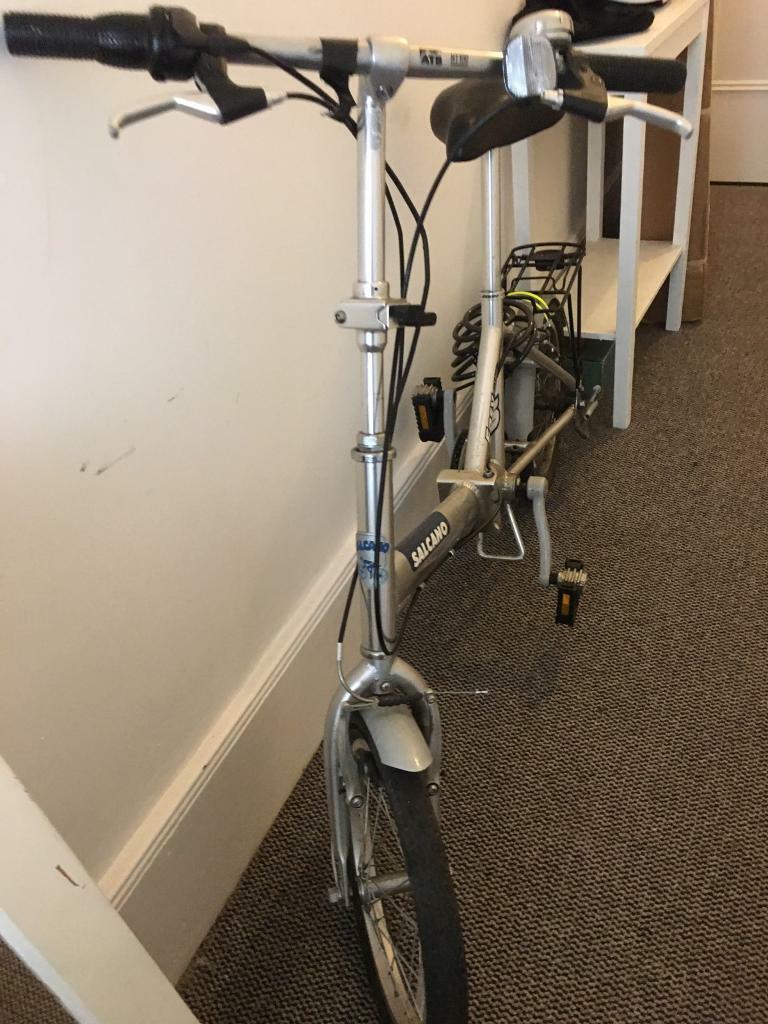 salcano folding bike